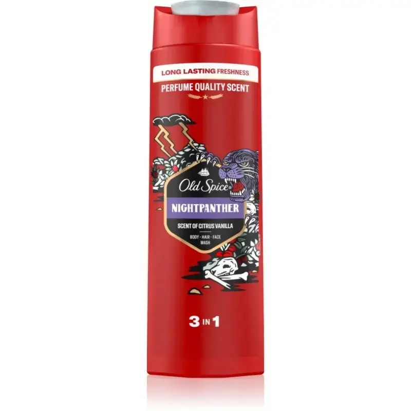 Old Spice Nightpanther Shower Gel for Men 400 Ml