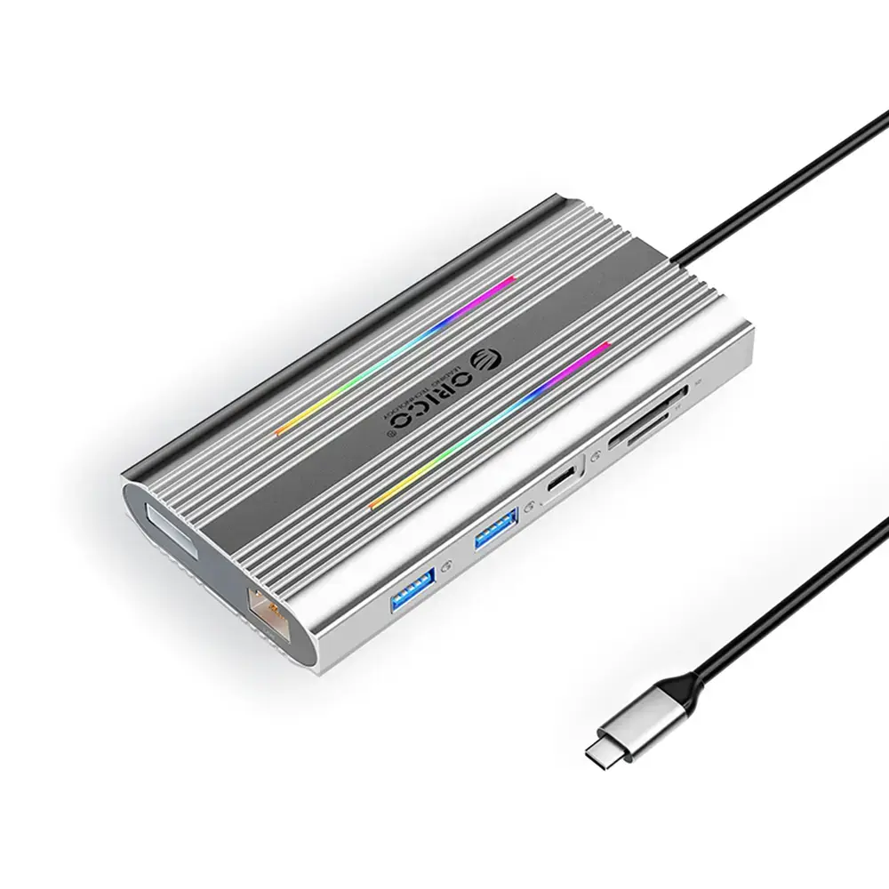 Orico XDR 12-in-1 RGB USB-C Docking
