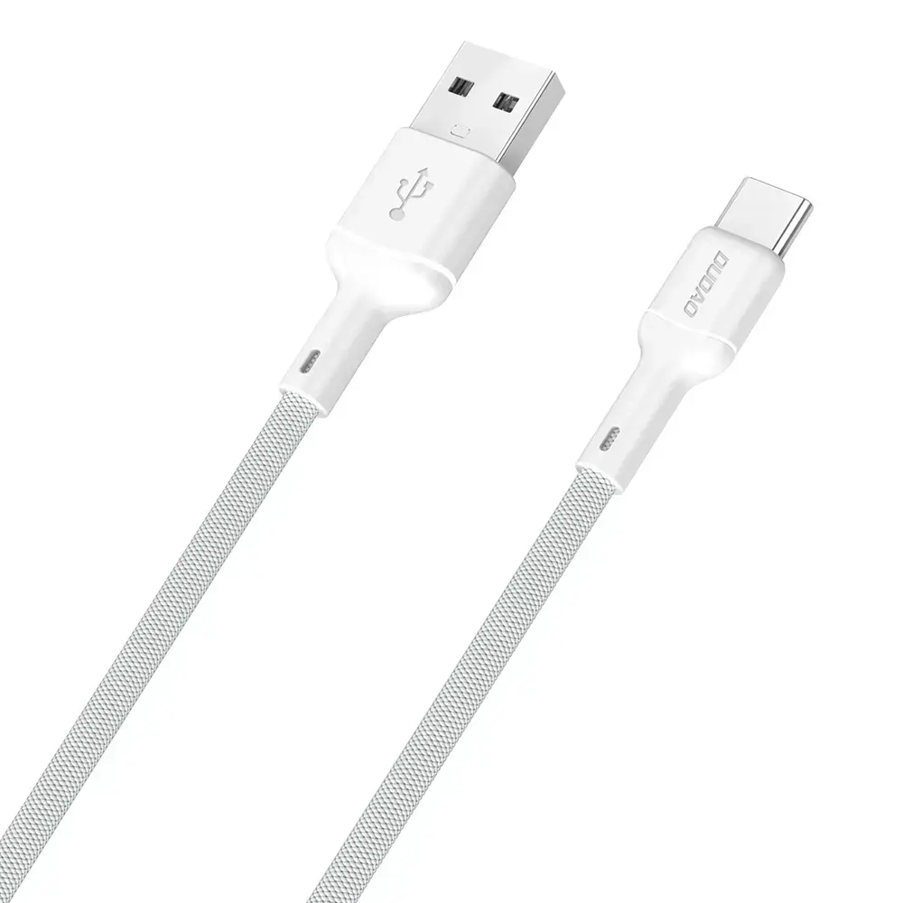 Dudao L9T datu pārraides un uzlādes vads | USB-A uz USB-C | 25W | 1m | balts