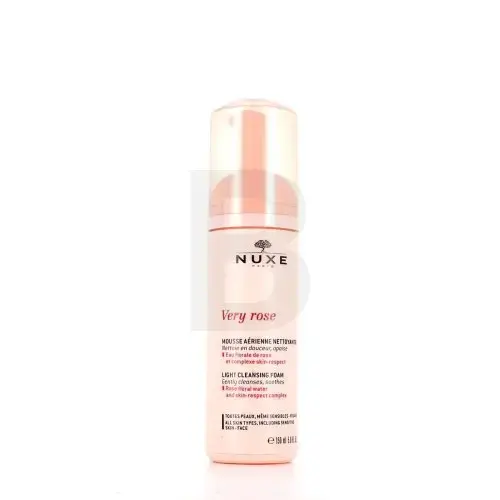 Nuxe Very Rose Vieglas attīrošās putas 150 ml