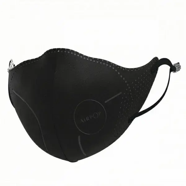 Maseczka ochronna AirPOP LIGHT SEczarny/black