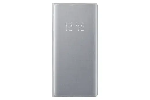 Samsung EF-NN975PSEGWW LED View Cover Original Book case for Samsung N975 Galaxy Note 10+ (Note 10+ 5G) silver