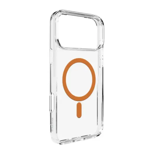 Puro Lite Mag phone case with MagSafe support for Apple 17 Pro orange