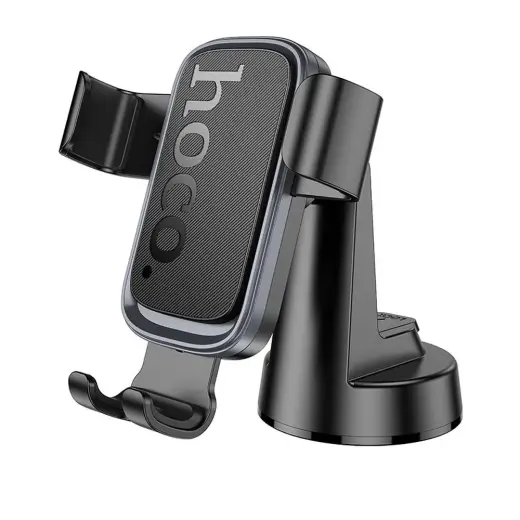Gravity car phone holder Hoco dashboard H81 black and gray