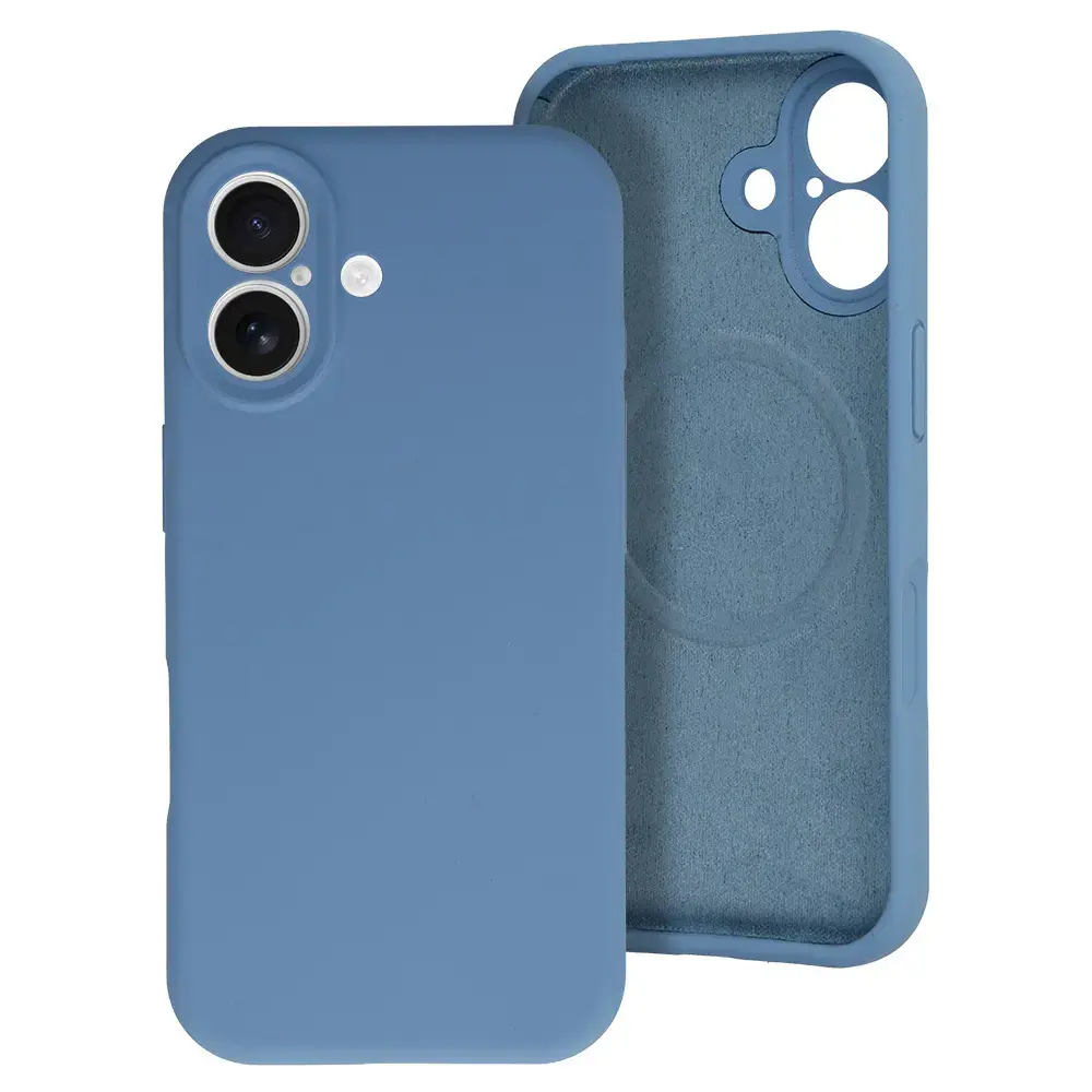 MagColor Pure maciņš telefonam iPhone 17 zils