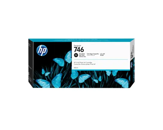 HP 746 300-ml Photo Black DesignJet Ink Cartridge