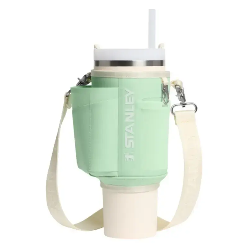 Pārnēsāšanas somiņa termokrūzei ar salmiņu The All-Day Quencher Carry-All 1,18L pistāciju krāsā