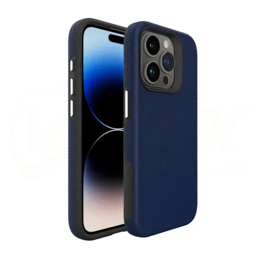 Vmax Triangle case for Samsung Galaxy S25 Plus navy blue