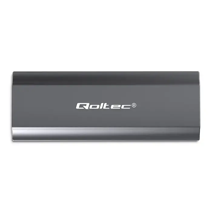 Qoltec Enclosure NV2271 for drive M.2 SSD | SATA | NVMe | USB-C | 2TB