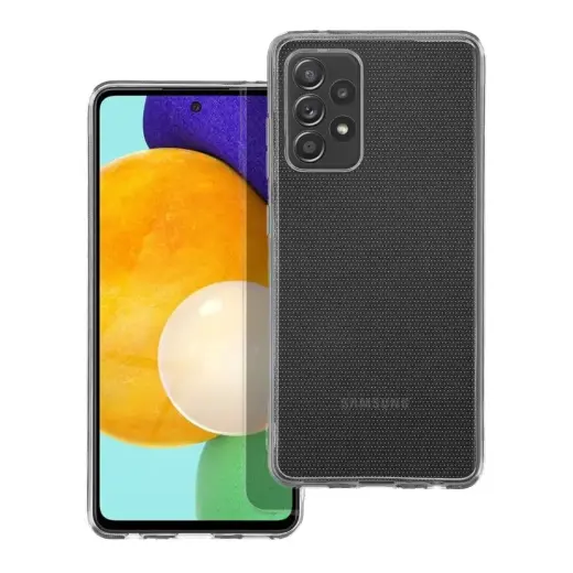 Clear 2 mm telefono dėklas Samsung Galaxy A52 5G (A526) | A52 4G (A525) | A52s 5G (A528) skaidrus