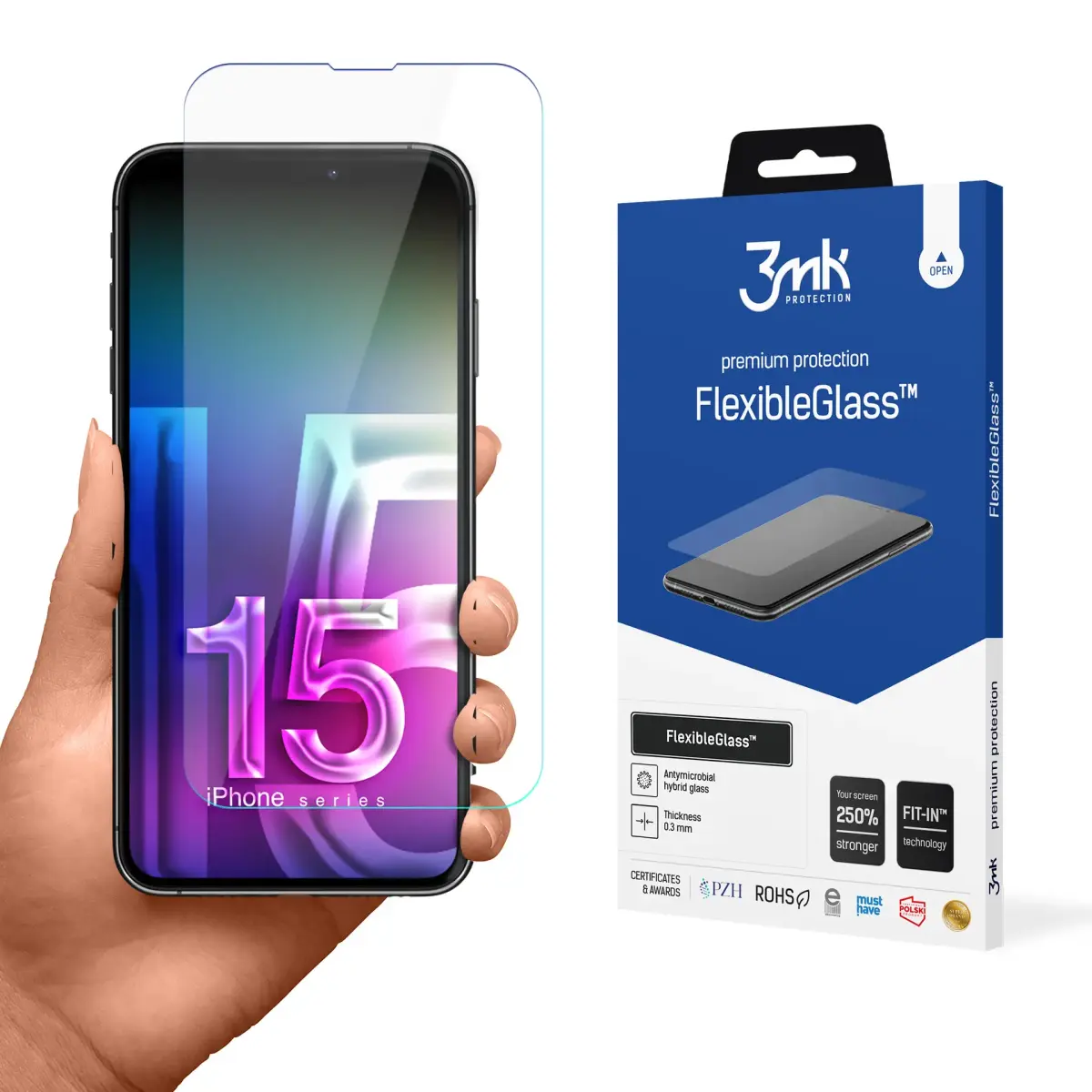 3mk Protection 3MK FlexibleGlass hybrid glass