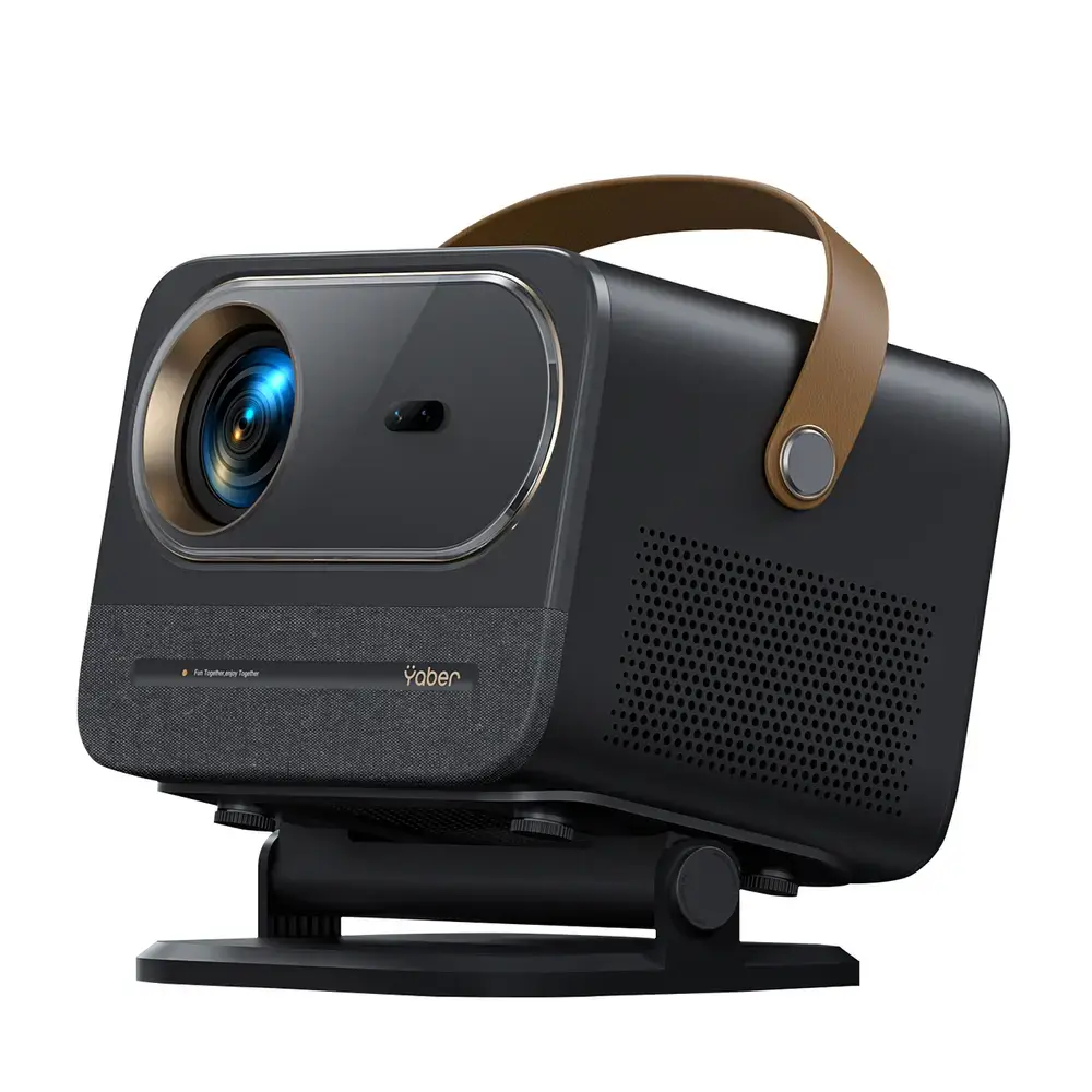 Yaber U12 LCD FullHD 1080p Multimedia Projector with Stereo Speakers - Black