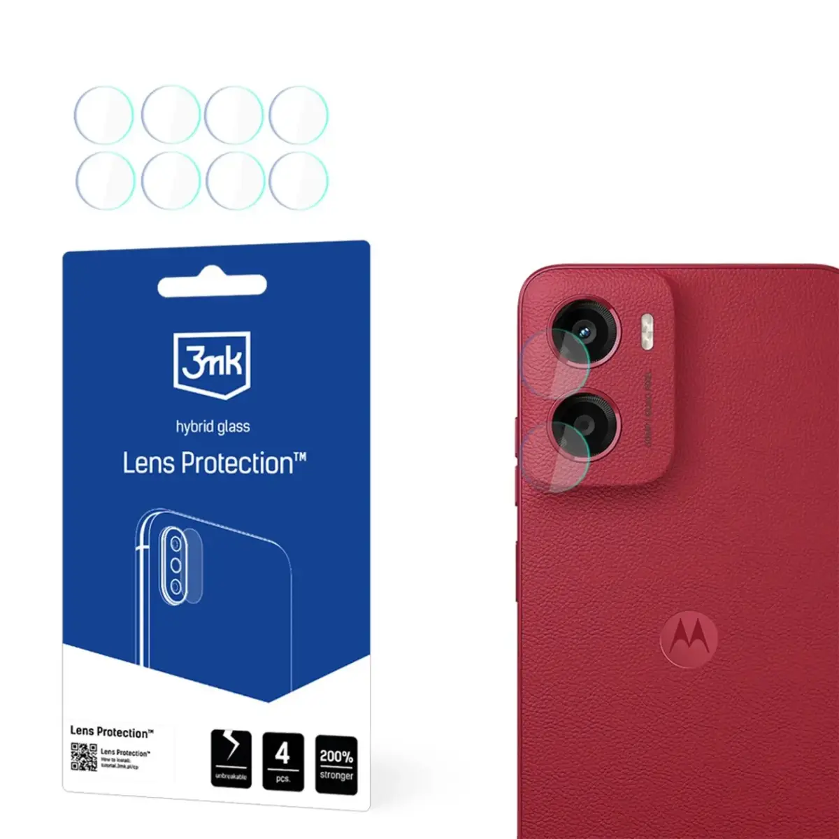3mk Lens Protection Camera Glass for Motorola Moto G05