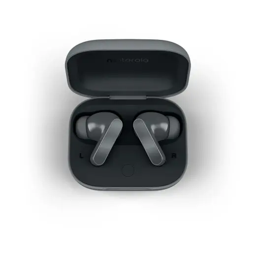 Motorola Moto Buds Bass Wireless Headphones Dark Shadow