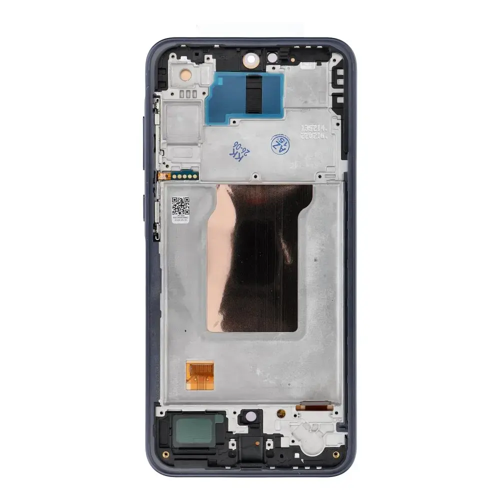 REWA lcd display for SAMSUNG A35 OLED black with frame