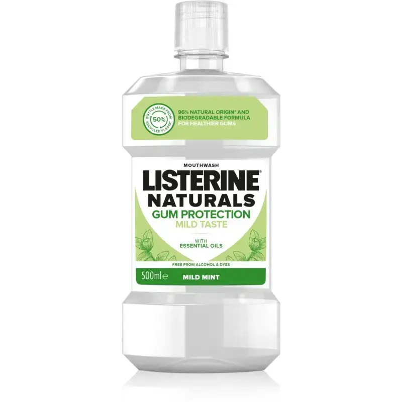 Listerine Naturals Gum Protection Mouthwash 500 Ml