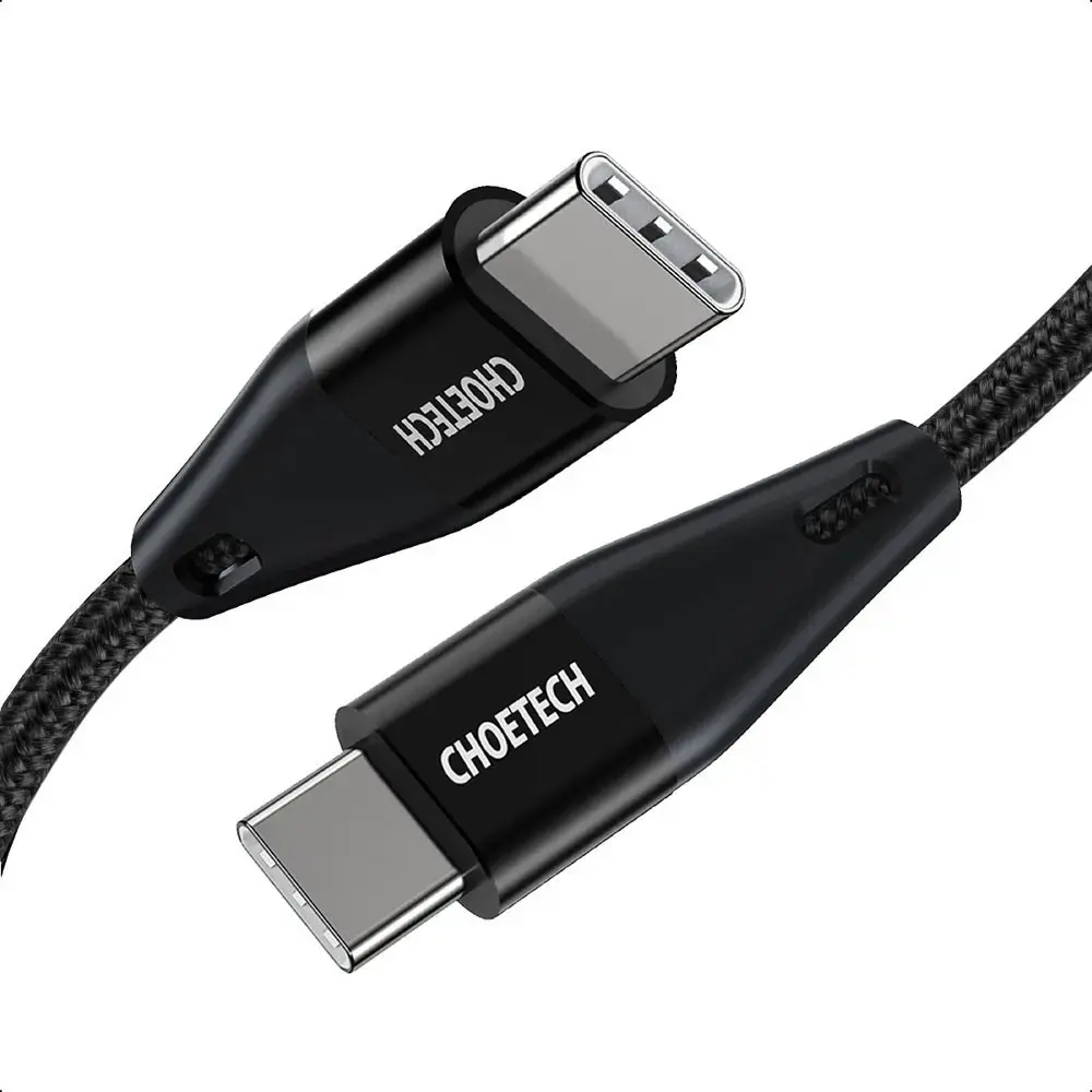 Choetech USB Type C - USB Type C charging data cable Power Delivery 60W 5A 2m black (XCC-1003)