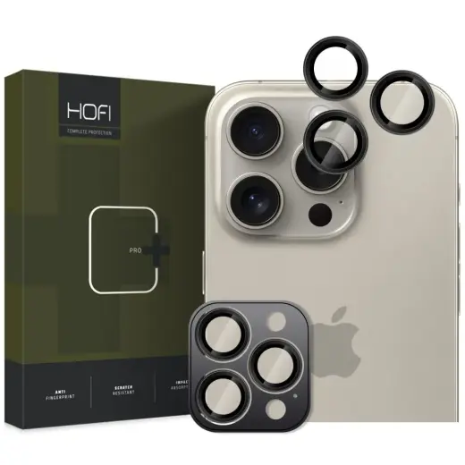 HOFI CAMERA COVER CAMRING PRO+ IPHONE 16 PRO | 16 PRO MAX BLACK