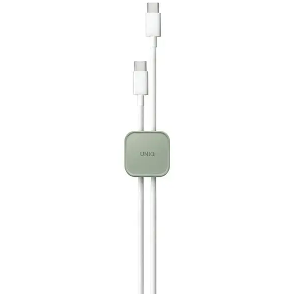UNIQ Pod samoprzylepny organizer do kabli zestaw 8szt zielony|mist green