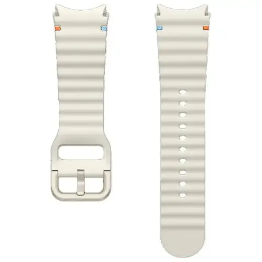 Pasek Sport Band Samsung ET-SNL30SWEGEU do Watch7 | 6 | 5 | 4 20mm S|M kremowy|cream