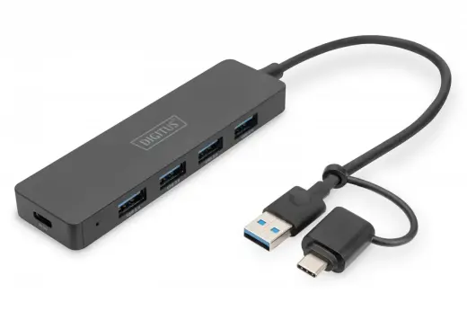 DIGITUS Slim Line - docking station - USB 3.0