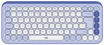 Klaviatūra Logitech POP ICON KEYS OFF White Lilac US