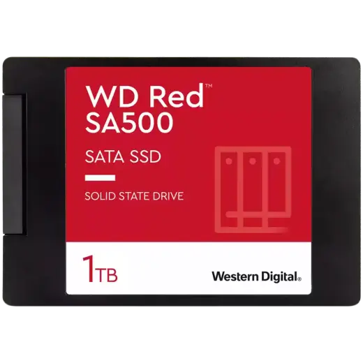 SSD POWERED BY SANDISK  Red (2.5'', 1TB, SATA III 6 Gb/s)