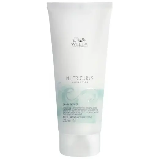 Wella Professional Nutricurls Waves and Curls - Nourishing Conditioner for Wavy and Curly Hair - 200ml
