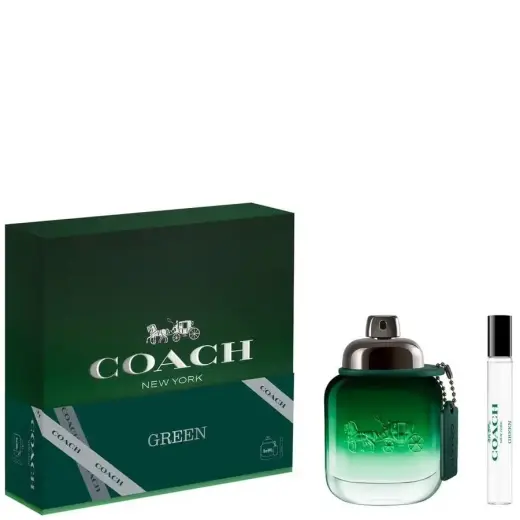 Set Coach: Green, Eau De Toilette, For Men, 100 ml + Green, Eau De Toilette, For Men, 10 ml