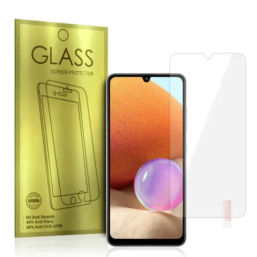 Gold karastatud kaitseklaas telefonile Galaxy A32 4G