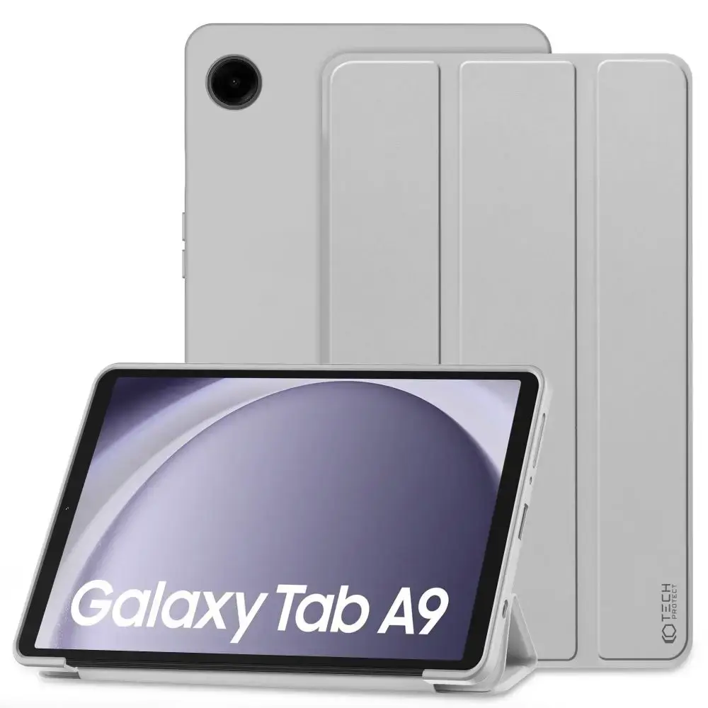 Tech-Protect SmartCase case for Samsung Galaxy Tab A9 8.7" X110 | X115 - gray