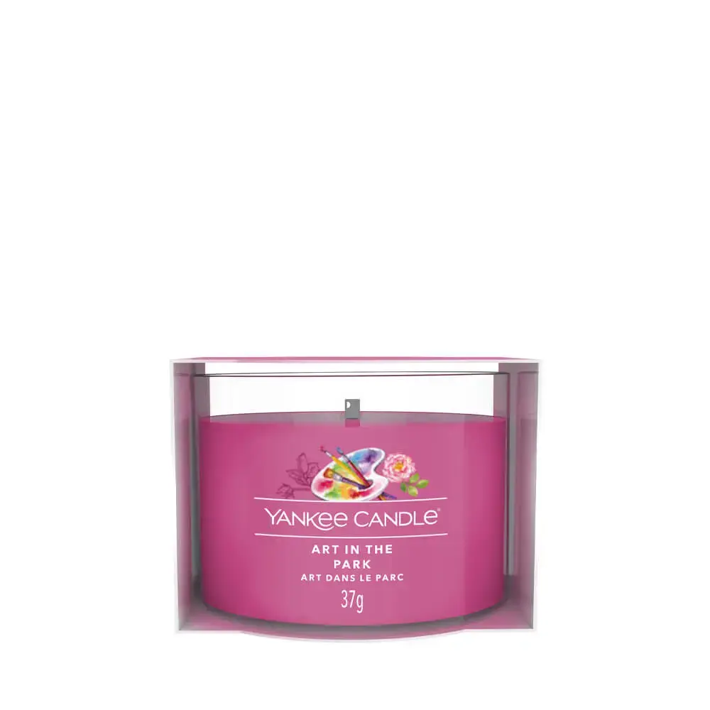 Art in the Park Yankee Candle® Mini, Pink, 5.4cm X 4.4cm | Floral