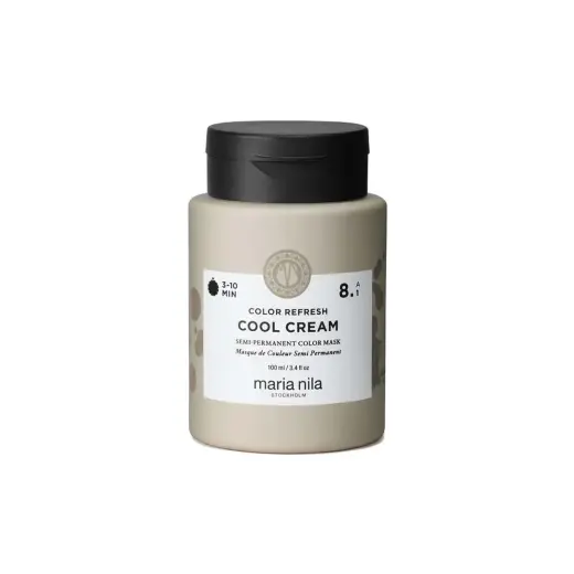 Maria Nila, Colour Refresh, Hair Colouring Cream Mask, Colour, 8.1 Cool Cream, 100 ml