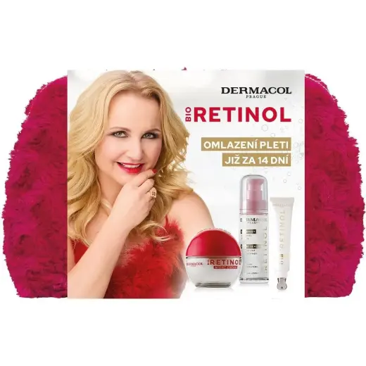 Dermacol, Set Regalo Bellezza, Bio-Retinol-Geschenkset (Set per La Cura Del Viso)
