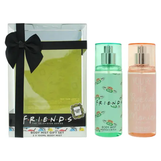 Set Duo, Warner Bros, Friends, Hydrating & Smoothening, Body Spray, 2 pcs, 100 ml