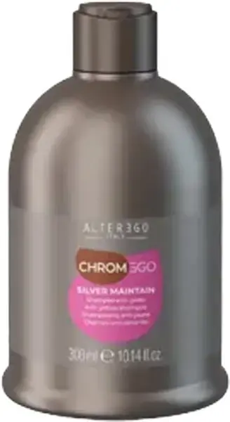 Alter Ego ChromEgo Silver Maintain Refreshing Hair Shampoo Blonde Color, 300 Ml