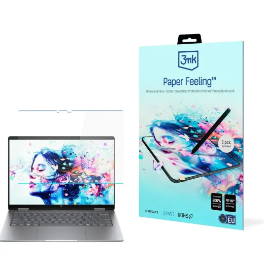 HP Envy x360 14-FA0015NW - up to 15" 3mk Paper Feeling