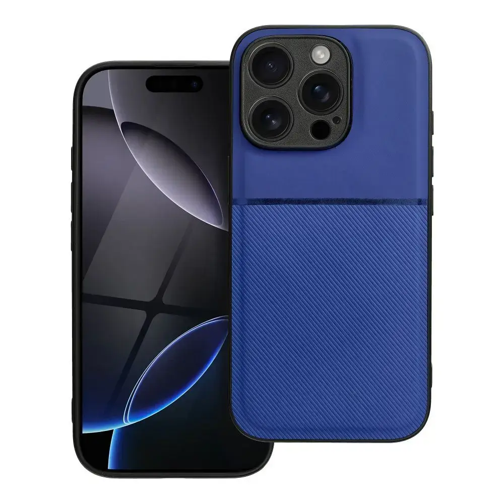 NOBLE maciņš telefonam iPhone 16 Pro zils