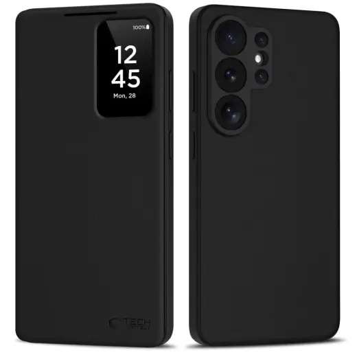 Tech-Protect Smart Wallet book type phone case for Samsung Galaxy S26 Ultra (S948) black