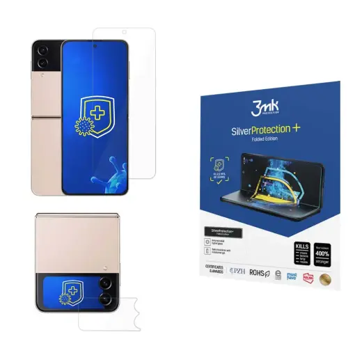 3mk SilverProtection+ Folded Edition apsauginė plėvelė telefonui Samsung Galaxy Z Flip 4 (F721)