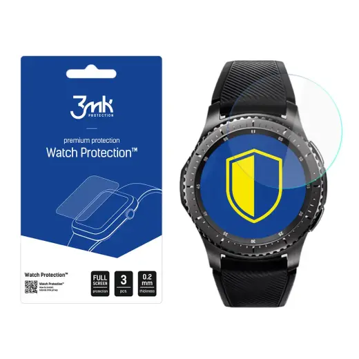 3Mk hybrid screen protector Samsung Gear S3 frontier