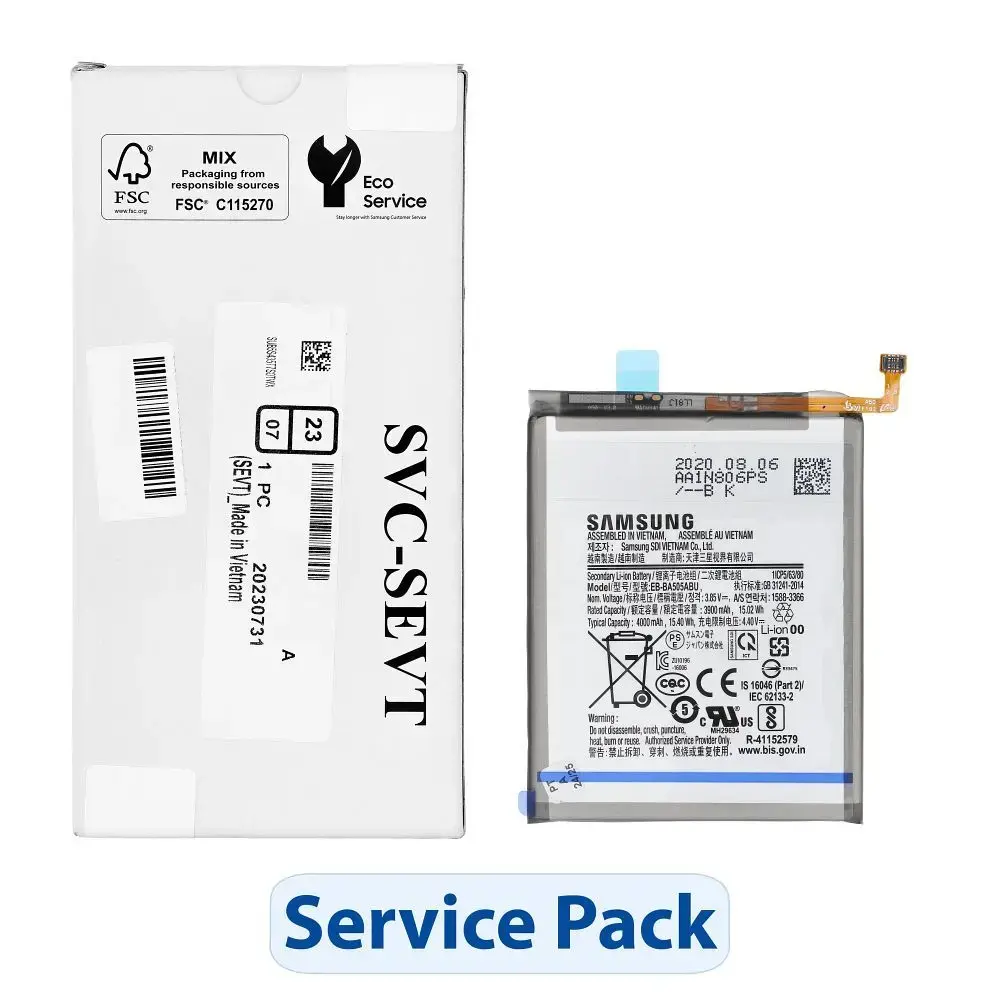 ServicePack Battery EB-BA505ABE for SAMSUNG A50 A20 A30 GH82-19269A