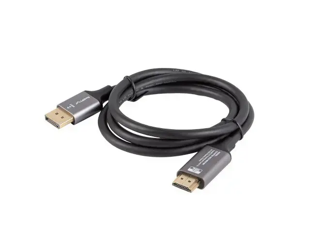 Displayport(M)-HDMI(M) cable 1M 4K black and silver