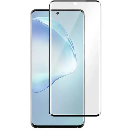 Fusion Full Glue 5D Tempered Glass Aizsargstikls Pilnam Ekrānam Samsung N975 Galaxy Note 10 Plus Melns
