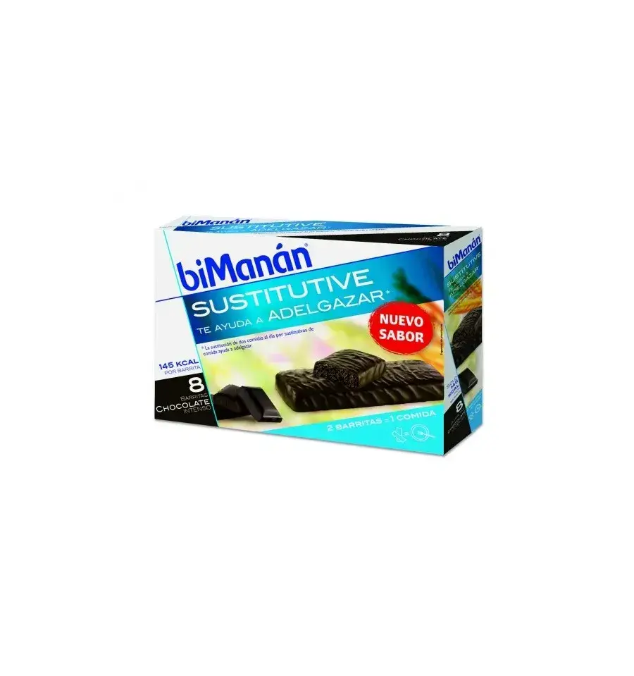 BIMANÁN Bimanán Beslim Barritas Intense Chocolate 10pcs