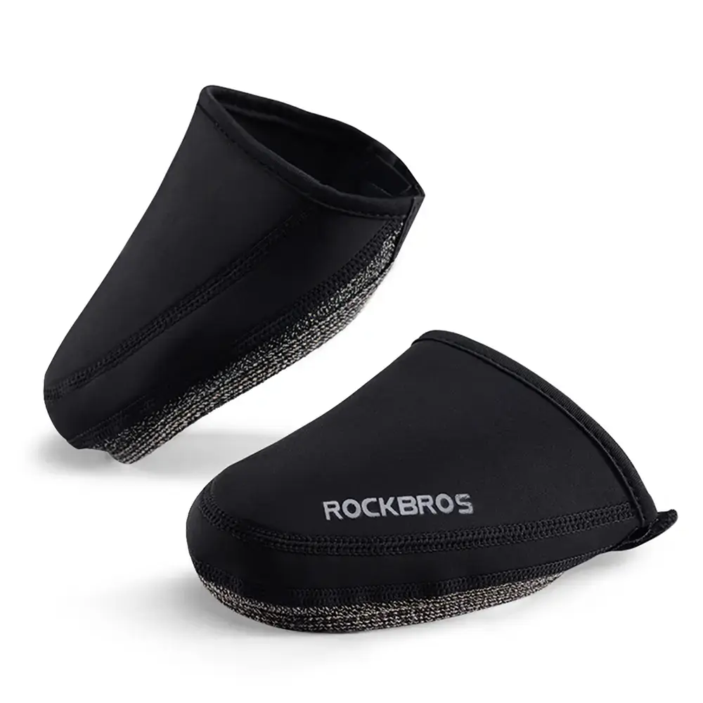 Rockbros LF1030 Windproof Insulating Shoe Toe Caps 36-42 cm - Black