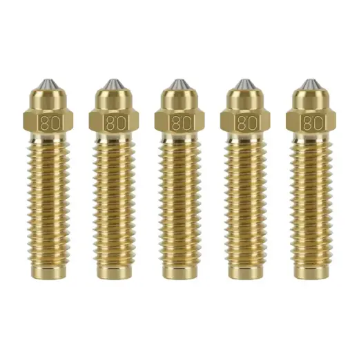 0.8 mm hardened brass nozzle set for ELEGOO Centauri Carbon