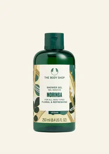 The Body Shop Moringa Shower Gel 2 Fl Ounce