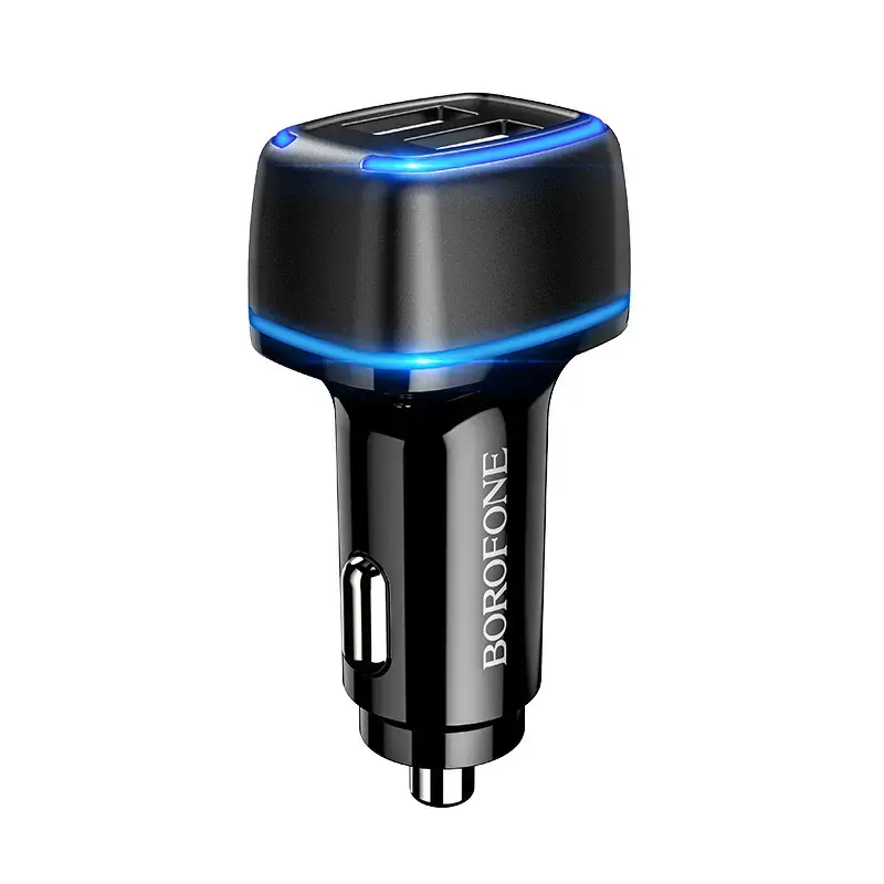 Borofone Car charger BZ14 Max - 2xUSB - 2,4A black