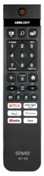 Tv Pults Savio Philips Universal Remote Control RC-26